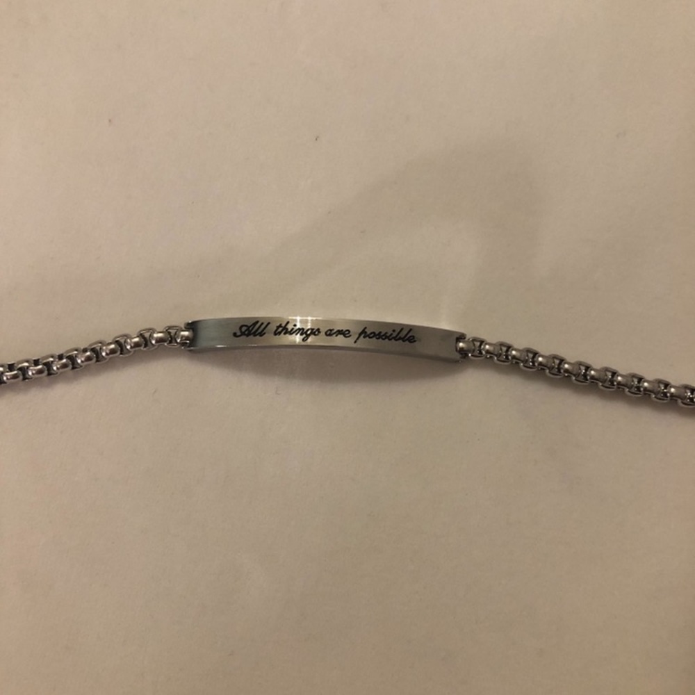 steel time bracelet euc worn once